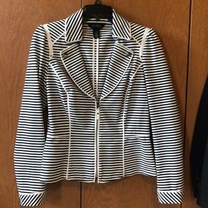 White House|Black Market striped jacket